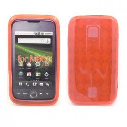 Gel Case  for  HUAWEI Ascend M860 (Red)